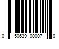 Barcode Image for UPC code 050639000070