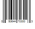 Barcode Image for UPC code 050644703003