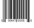 Barcode Image for UPC code 050647000055