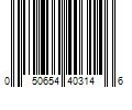 Barcode Image for UPC code 050654403146