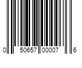 Barcode Image for UPC code 050657000076