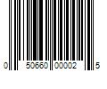 Barcode Image for UPC code 050660000025