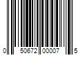 Barcode Image for UPC code 050672000075