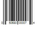 Barcode Image for UPC code 050680000074