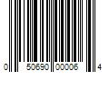 Barcode Image for UPC code 050690000064