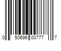 Barcode Image for UPC code 050696007777