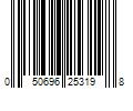 Barcode Image for UPC code 050696253198