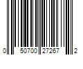 Barcode Image for UPC code 050700272672