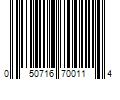 Barcode Image for UPC code 050716700114