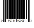 Barcode Image for UPC code 050731000053