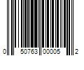 Barcode Image for UPC code 050763000052