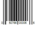 Barcode Image for UPC code 050766000066