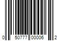 Barcode Image for UPC code 050777000062