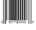 Barcode Image for UPC code 050777000086