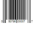 Barcode Image for UPC code 050786000077