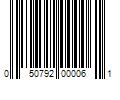 Barcode Image for UPC code 050792000061