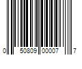 Barcode Image for UPC code 050809000077