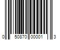 Barcode Image for UPC code 050870000013