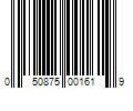 Barcode Image for UPC code 050875001619