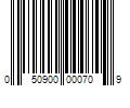 Barcode Image for UPC code 050900000709