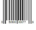 Barcode Image for UPC code 050900000778