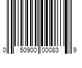 Barcode Image for UPC code 050900000839