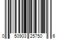 Barcode Image for UPC code 050903257506