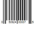 Barcode Image for UPC code 050924000075