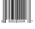 Barcode Image for UPC code 050932000067