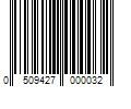 Barcode Image for UPC code 0509427000032