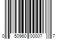 Barcode Image for UPC code 050960000077