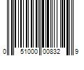 Barcode Image for UPC code 051000008329