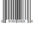 Barcode Image for UPC code 051000008336