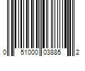 Barcode Image for UPC code 051000038852