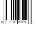 Barcode Image for UPC code 051000069597