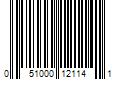 Barcode Image for UPC code 051000121141