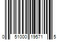 Barcode Image for UPC code 051000195715