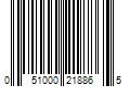 Barcode Image for UPC code 051000218865