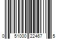 Barcode Image for UPC code 051000224675