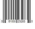 Barcode Image for UPC code 051000232830