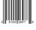 Barcode Image for UPC code 051000269775