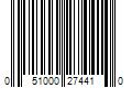 Barcode Image for UPC code 051000274410