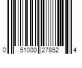 Barcode Image for UPC code 051000278524