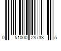 Barcode Image for UPC code 051000287335