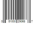 Barcode Image for UPC code 051000290687