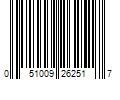 Barcode Image for UPC code 051009262517