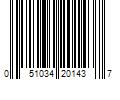 Barcode Image for UPC code 051034201437