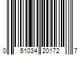 Barcode Image for UPC code 051034201727