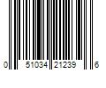 Barcode Image for UPC code 051034212396