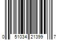 Barcode Image for UPC code 051034213997